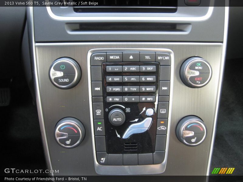 Saville Grey Metallic / Soft Beige 2013 Volvo S60 T5