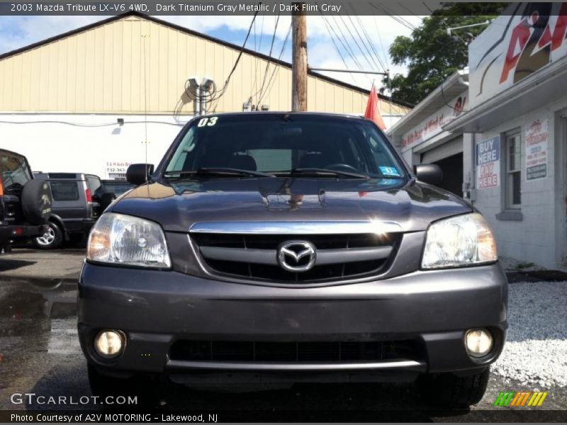 Dark Titanium Gray Metallic / Dark Flint Gray 2003 Mazda Tribute LX-V6 4WD