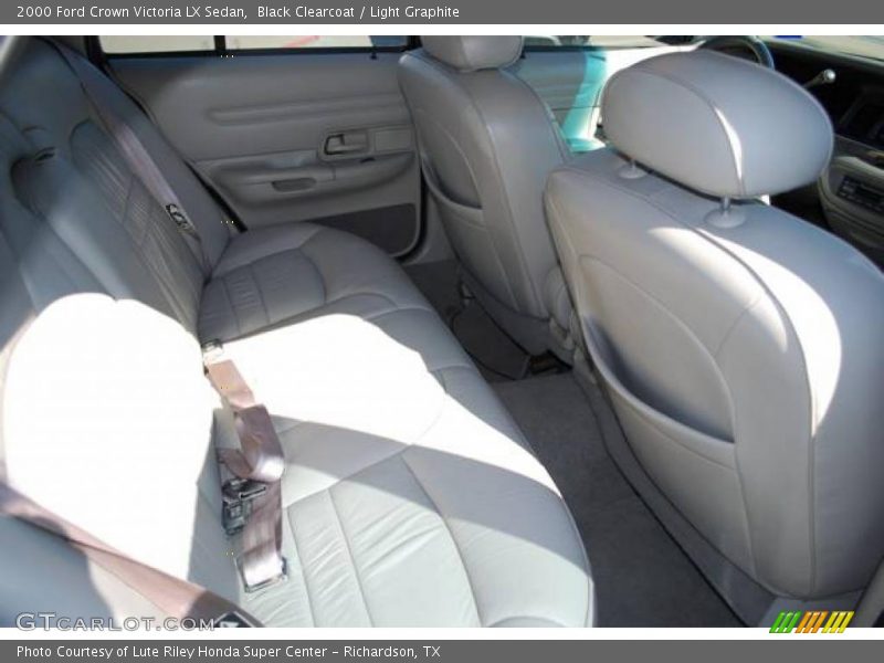 Black Clearcoat / Light Graphite 2000 Ford Crown Victoria LX Sedan