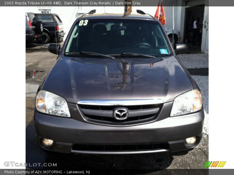 Dark Titanium Gray Metallic / Dark Flint Gray 2003 Mazda Tribute LX-V6 4WD