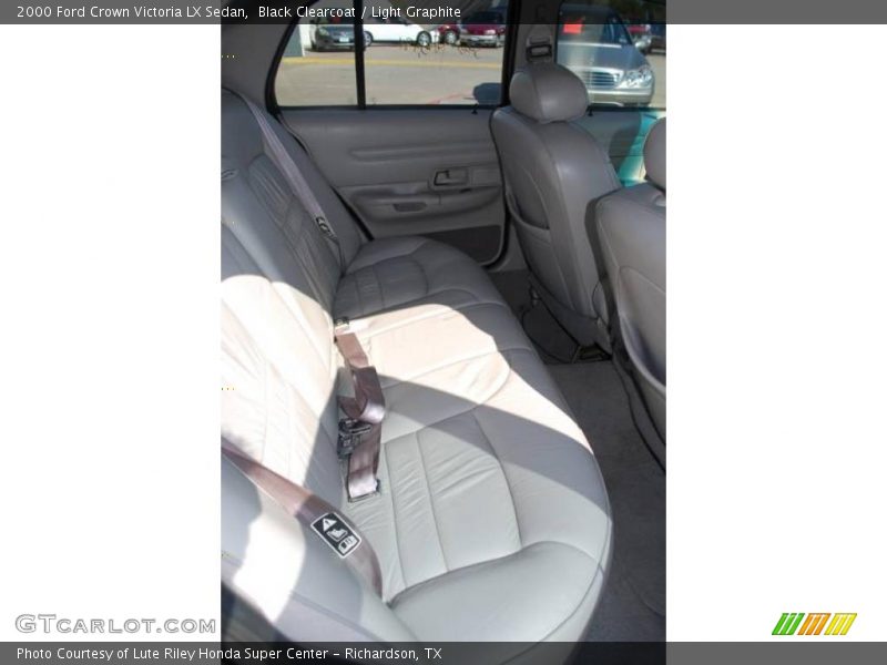 Black Clearcoat / Light Graphite 2000 Ford Crown Victoria LX Sedan