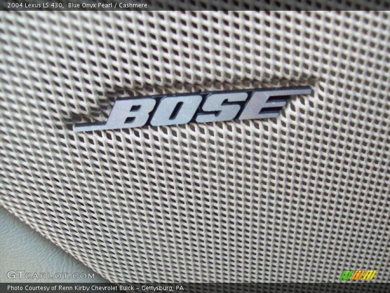 Blue Onyx Pearl / Cashmere 2004 Lexus LS 430
