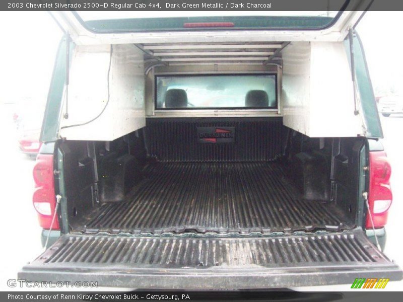 Dark Green Metallic / Dark Charcoal 2003 Chevrolet Silverado 2500HD Regular Cab 4x4