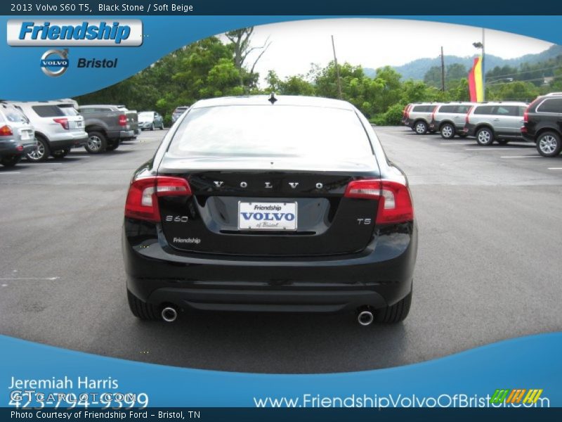 Black Stone / Soft Beige 2013 Volvo S60 T5