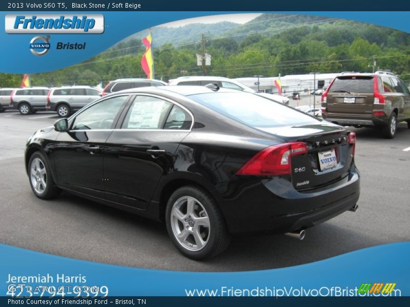 Black Stone / Soft Beige 2013 Volvo S60 T5