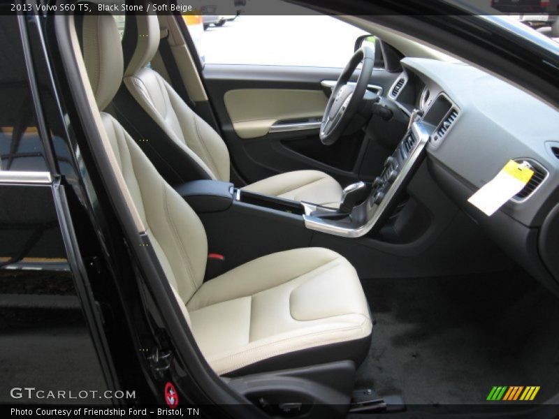Black Stone / Soft Beige 2013 Volvo S60 T5