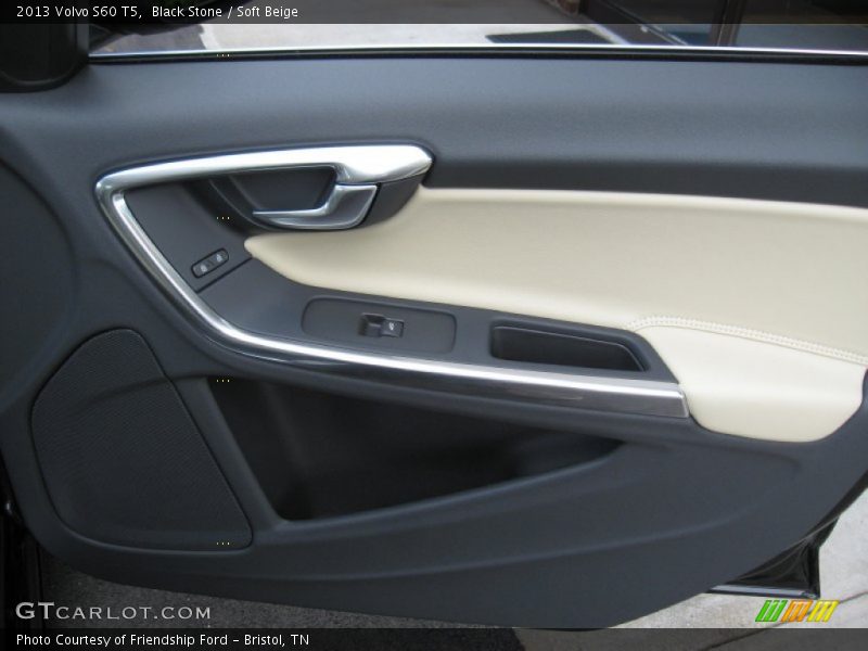 Black Stone / Soft Beige 2013 Volvo S60 T5