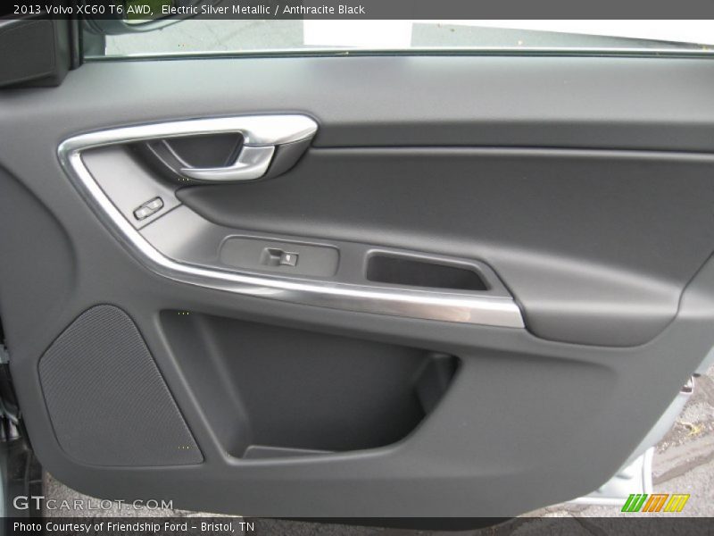 Electric Silver Metallic / Anthracite Black 2013 Volvo XC60 T6 AWD