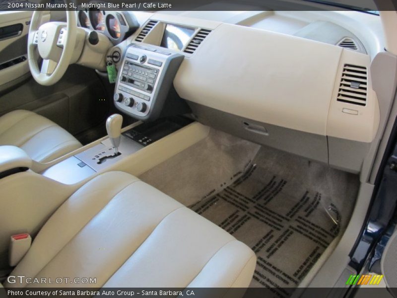 Midnight Blue Pearl / Cafe Latte 2004 Nissan Murano SL