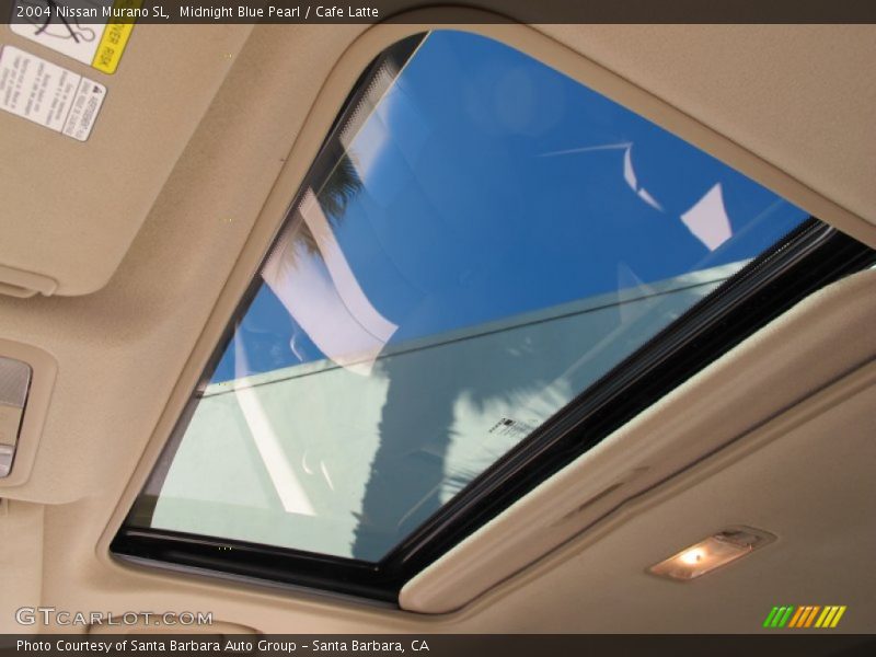 Midnight Blue Pearl / Cafe Latte 2004 Nissan Murano SL