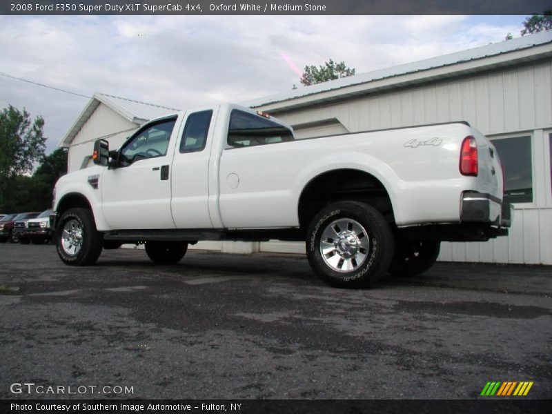 Oxford White / Medium Stone 2008 Ford F350 Super Duty XLT SuperCab 4x4
