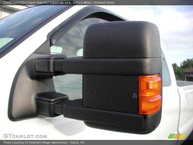 Oxford White / Medium Stone 2008 Ford F350 Super Duty XLT SuperCab 4x4