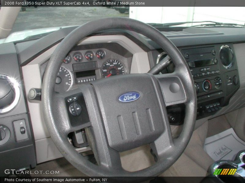 2008 F350 Super Duty XLT SuperCab 4x4 Steering Wheel