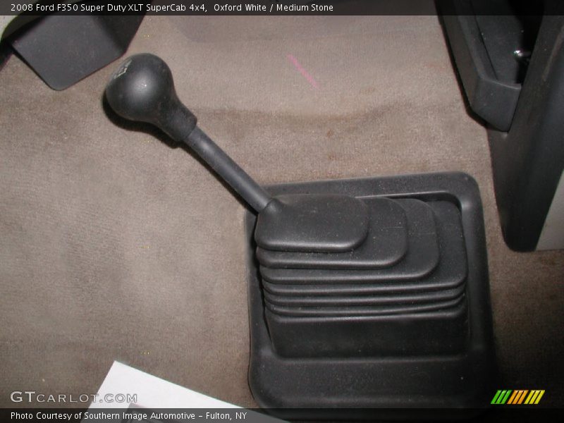 Oxford White / Medium Stone 2008 Ford F350 Super Duty XLT SuperCab 4x4