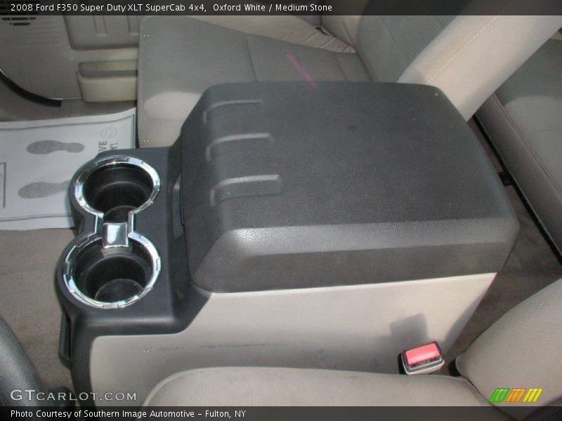 Oxford White / Medium Stone 2008 Ford F350 Super Duty XLT SuperCab 4x4