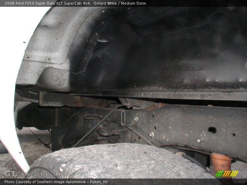 Undercarriage of 2008 F350 Super Duty XLT SuperCab 4x4
