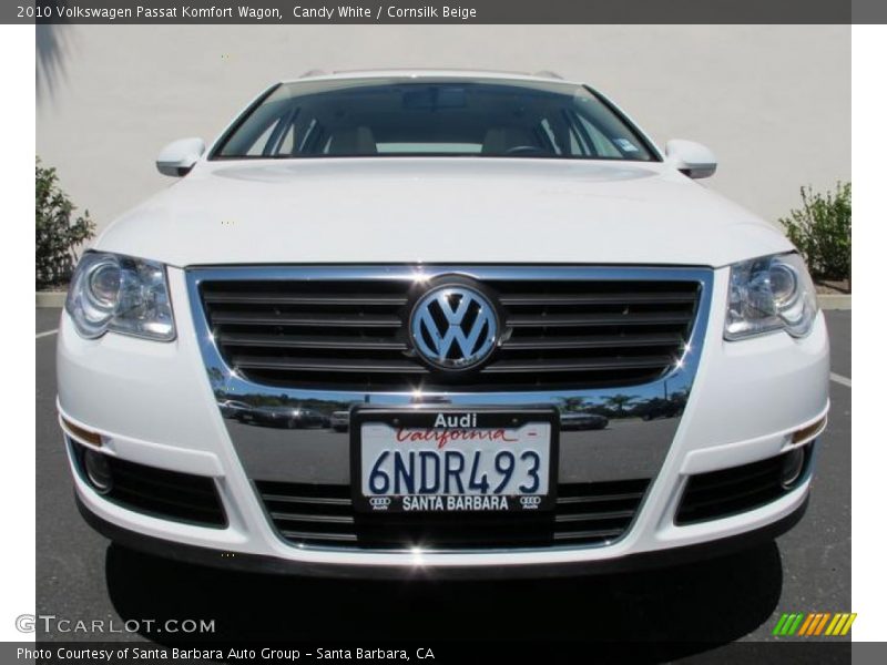 Candy White / Cornsilk Beige 2010 Volkswagen Passat Komfort Wagon