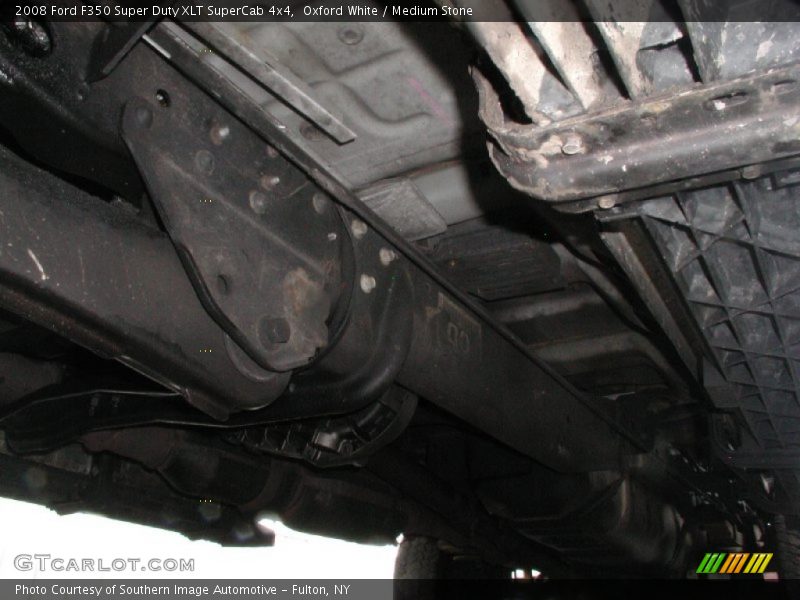 Undercarriage of 2008 F350 Super Duty XLT SuperCab 4x4