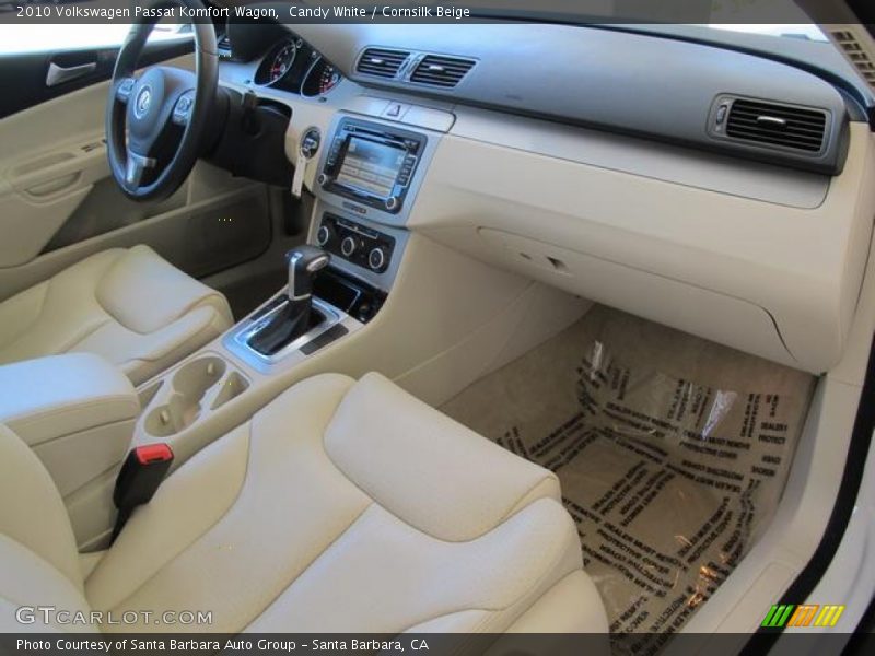 Candy White / Cornsilk Beige 2010 Volkswagen Passat Komfort Wagon