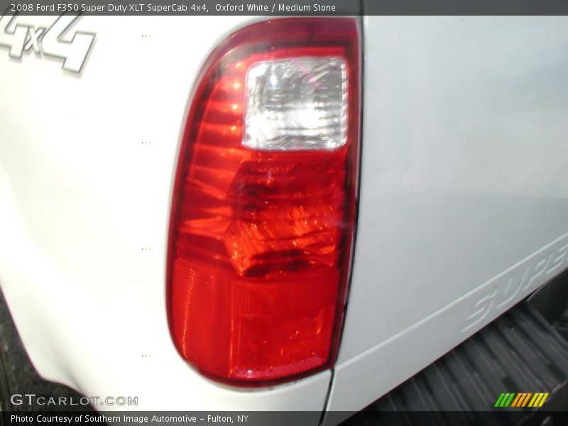 Oxford White / Medium Stone 2008 Ford F350 Super Duty XLT SuperCab 4x4