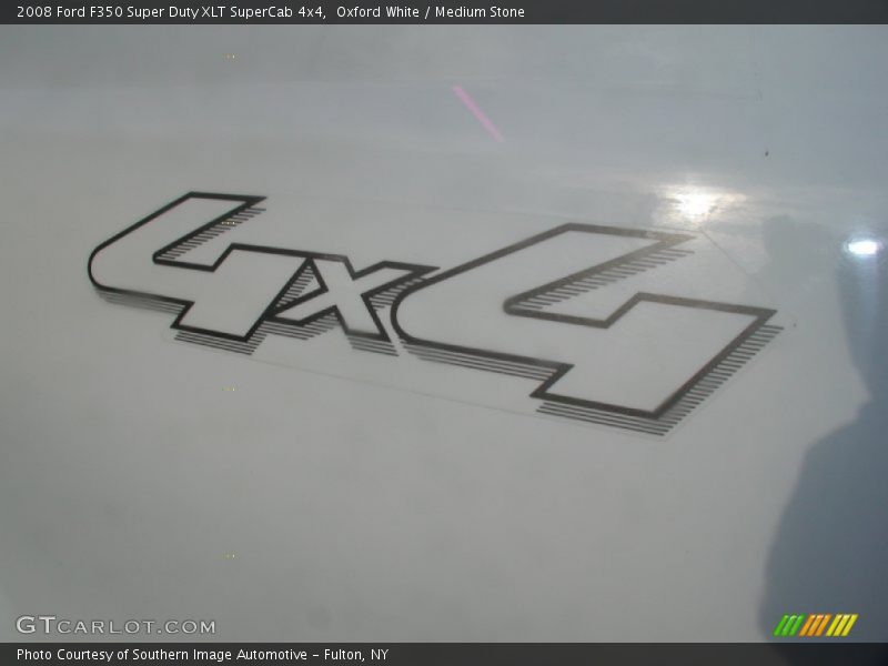 Oxford White / Medium Stone 2008 Ford F350 Super Duty XLT SuperCab 4x4