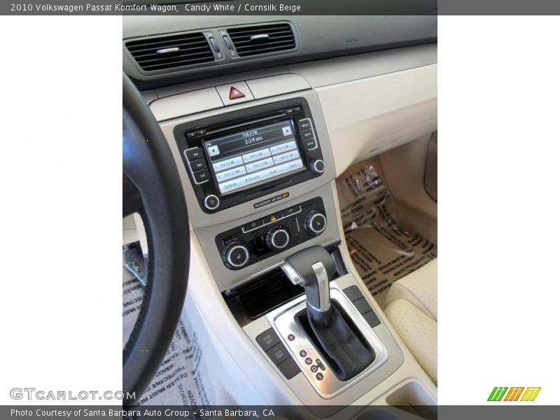 Candy White / Cornsilk Beige 2010 Volkswagen Passat Komfort Wagon