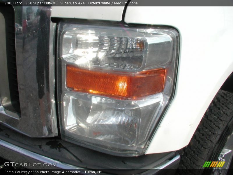 Oxford White / Medium Stone 2008 Ford F350 Super Duty XLT SuperCab 4x4