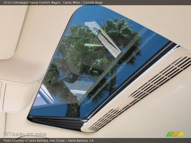 Candy White / Cornsilk Beige 2010 Volkswagen Passat Komfort Wagon