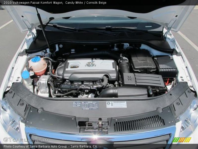 Candy White / Cornsilk Beige 2010 Volkswagen Passat Komfort Wagon