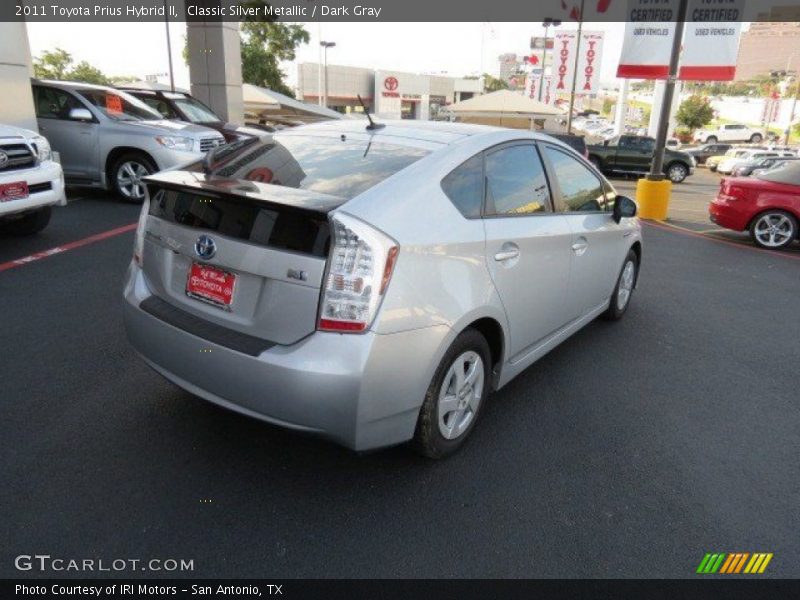 Classic Silver Metallic / Dark Gray 2011 Toyota Prius Hybrid II