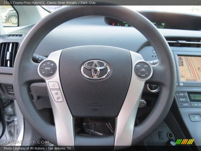 Classic Silver Metallic / Dark Gray 2011 Toyota Prius Hybrid II