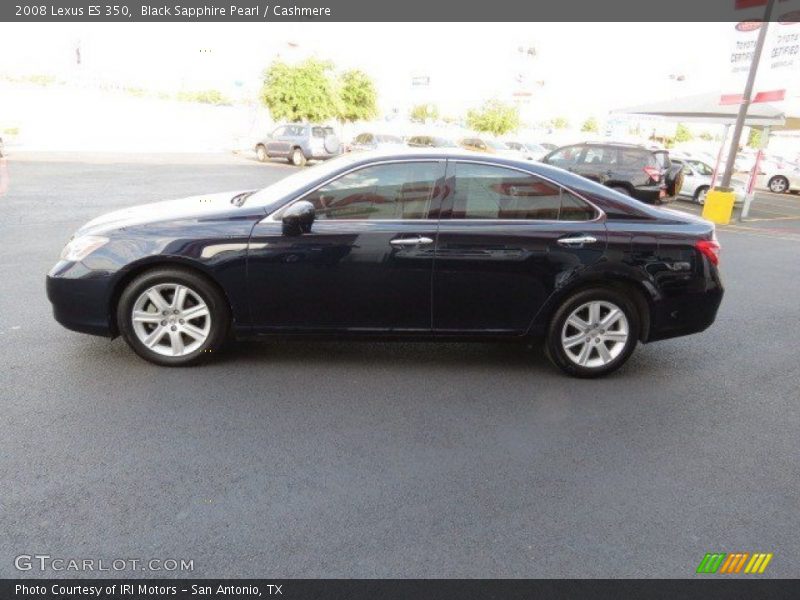 Black Sapphire Pearl / Cashmere 2008 Lexus ES 350