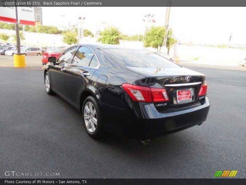 Black Sapphire Pearl / Cashmere 2008 Lexus ES 350