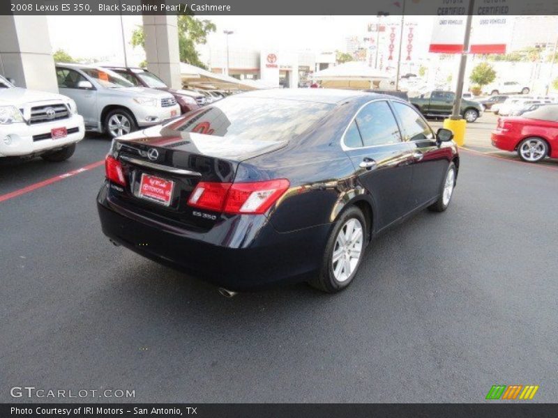 Black Sapphire Pearl / Cashmere 2008 Lexus ES 350