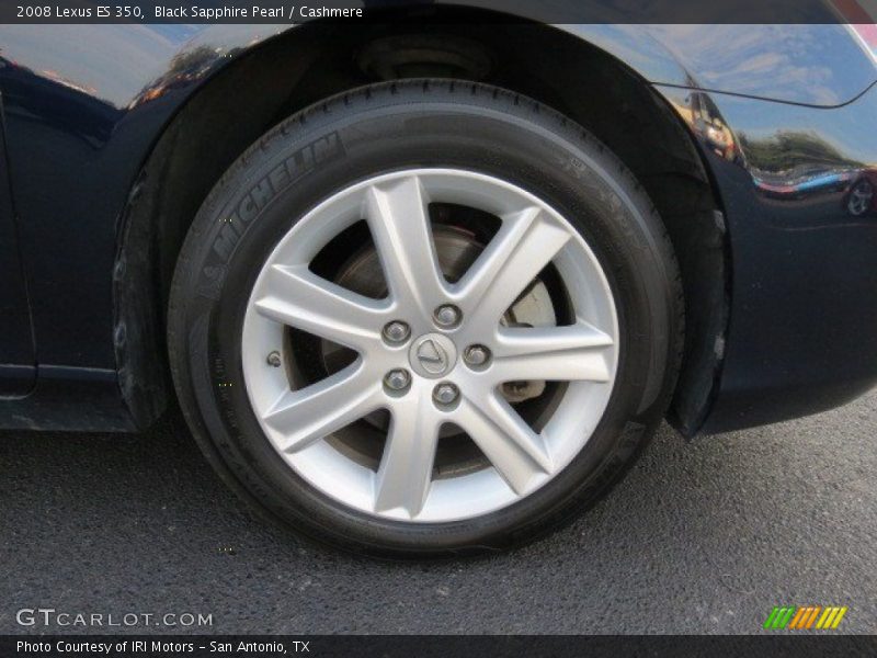 Black Sapphire Pearl / Cashmere 2008 Lexus ES 350