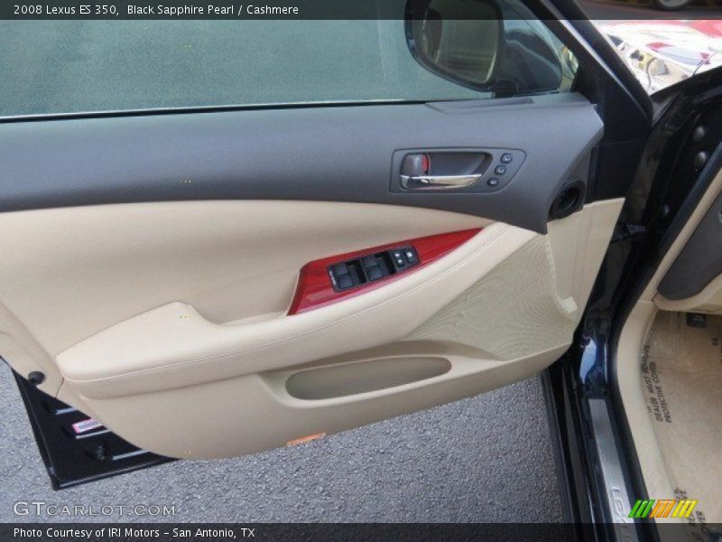 Black Sapphire Pearl / Cashmere 2008 Lexus ES 350