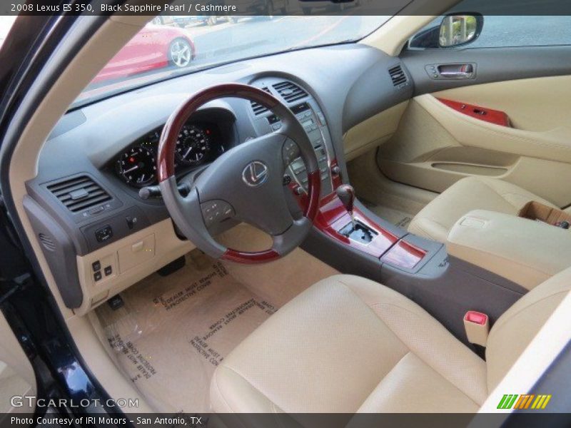 Black Sapphire Pearl / Cashmere 2008 Lexus ES 350