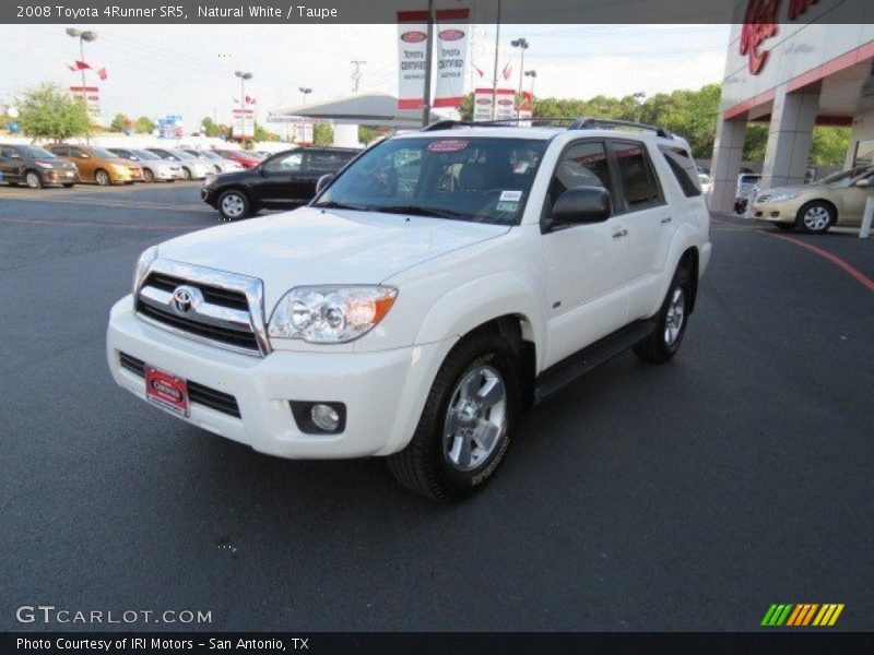 Natural White / Taupe 2008 Toyota 4Runner SR5