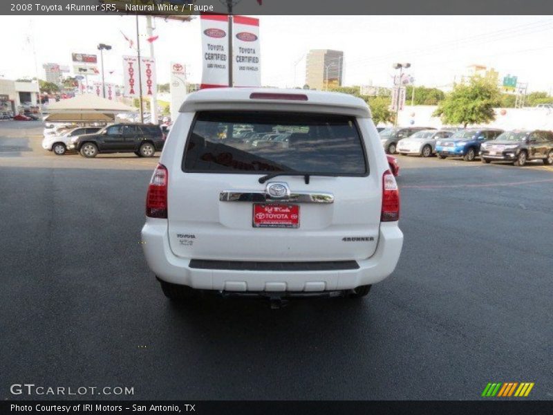 Natural White / Taupe 2008 Toyota 4Runner SR5