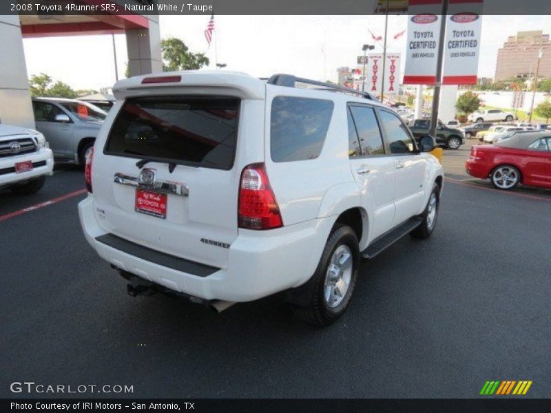 Natural White / Taupe 2008 Toyota 4Runner SR5