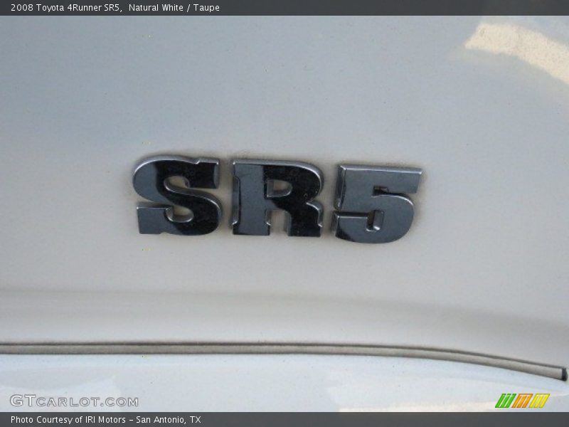 Natural White / Taupe 2008 Toyota 4Runner SR5