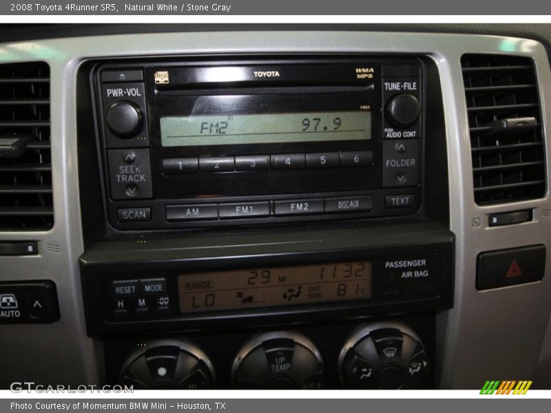 Natural White / Stone Gray 2008 Toyota 4Runner SR5