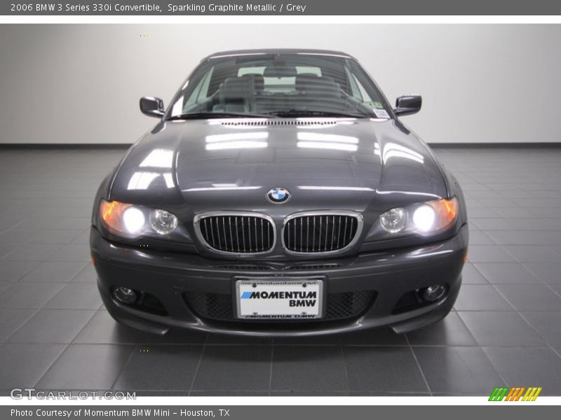 Sparkling Graphite Metallic / Grey 2006 BMW 3 Series 330i Convertible