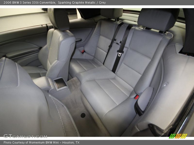 Rear Seat of 2006 3 Series 330i Convertible