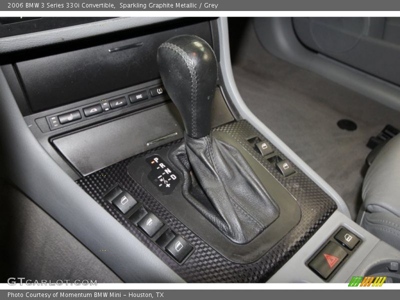  2006 3 Series 330i Convertible 6 Speed Steptronic Automatic Shifter