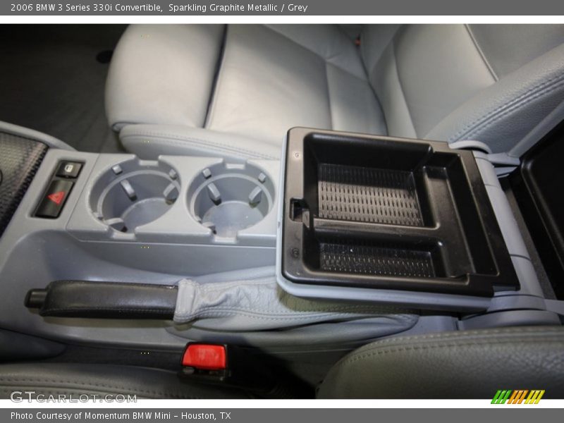 Sparkling Graphite Metallic / Grey 2006 BMW 3 Series 330i Convertible
