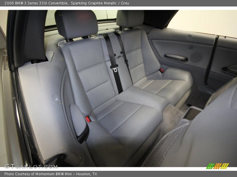 Rear Seat of 2006 3 Series 330i Convertible