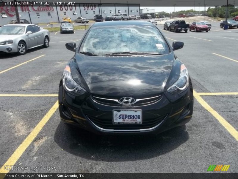Black / Gray 2013 Hyundai Elantra GLS