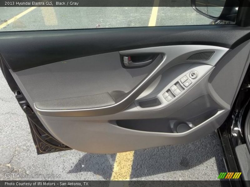 Black / Gray 2013 Hyundai Elantra GLS