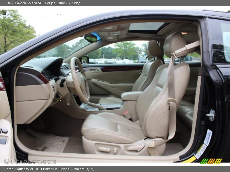  2004 Solara SLE Coupe Ivory Interior